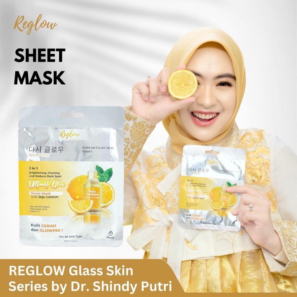 [ORI | GARANSI | BONUS | COD] Reglow dr Shindy Skincare Ori Original dr. Sindy Beauty Official Store