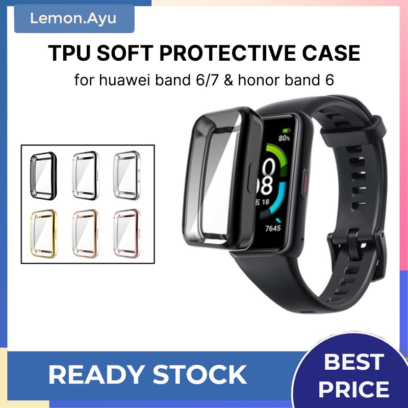 Full Cover Screen Protector For Huawei Band 6 7 Honor Band6 6 TPU Soft Protective Case Anti-drop