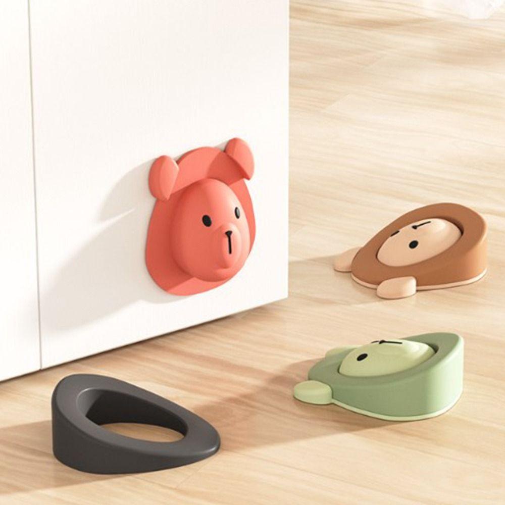 [Elegan] Door Stopper Silicone Figure Catcher Baby Safety Protector Guard Wedge Blok Pintu