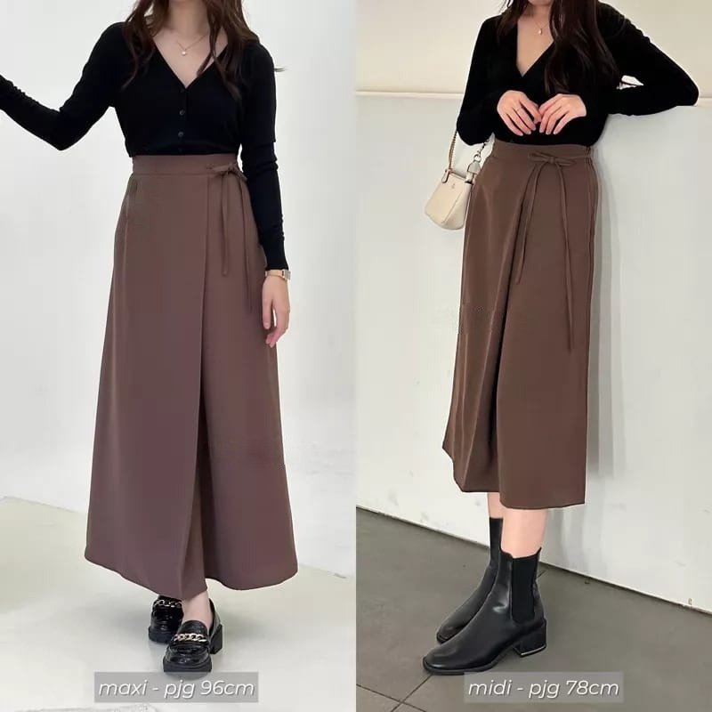 BEFAST - ZEC OOTD WANITA ROK RERA / Odila Skrt CRINCLE / Rok Maxy Model Terbaru / Pakaian Casual Wanita Remaja ABG / Outfit Daily Wanita Hijab Style / Rok Polos Formal Trendy / OOTD Ala Wanita Korean Style