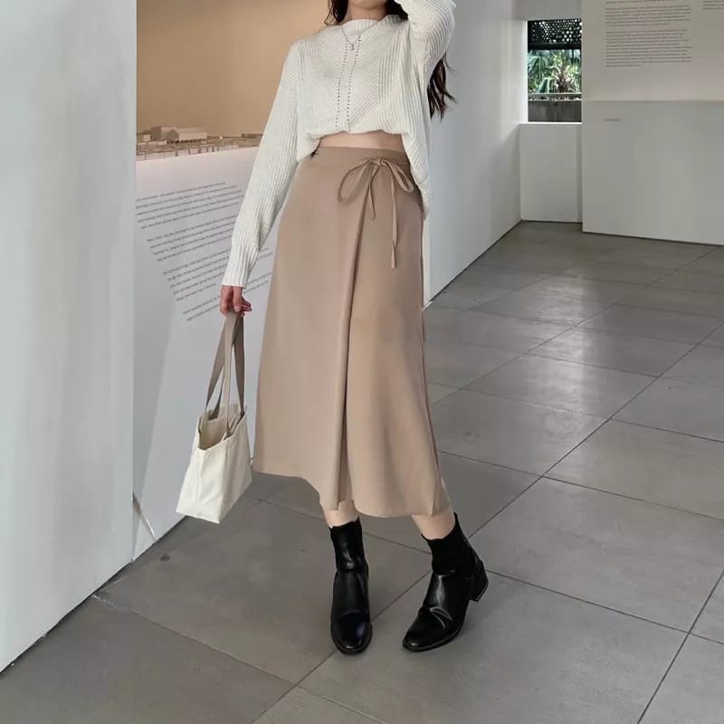 BEFAST - ZEC OOTD WANITA ROK RERA / Odila Skrt CRINCLE / Rok Maxy Model Terbaru / Pakaian Casual Wanita Remaja ABG / Outfit Daily Wanita Hijab Style / Rok Polos Formal Trendy / OOTD Ala Wanita Korean Style