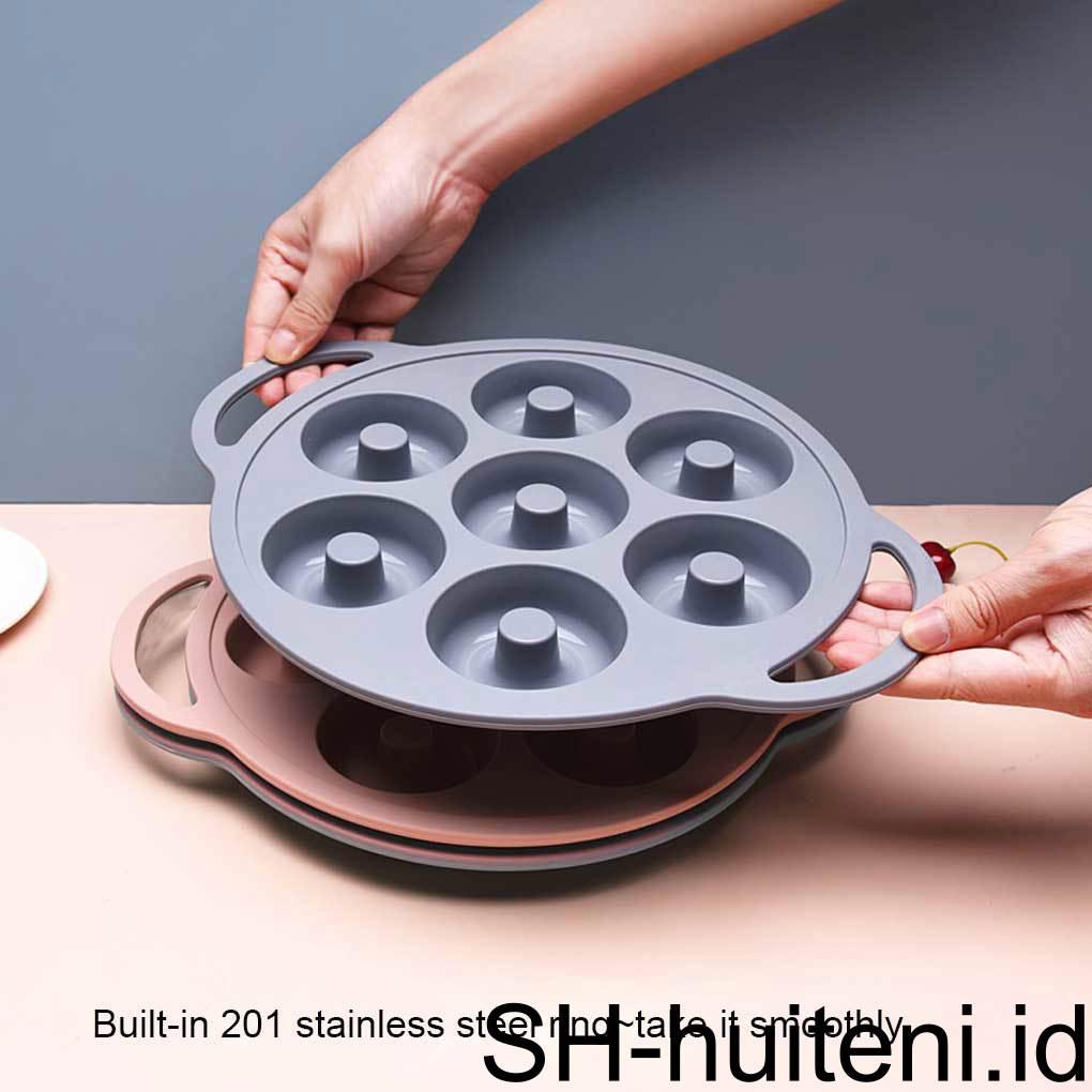 Cetakan Kue Silinder Anti Lengket Baking Pan Bakeware Dekorasi Handmade Alat Aksesoris Gadget Cetakan Rakit Sendiri