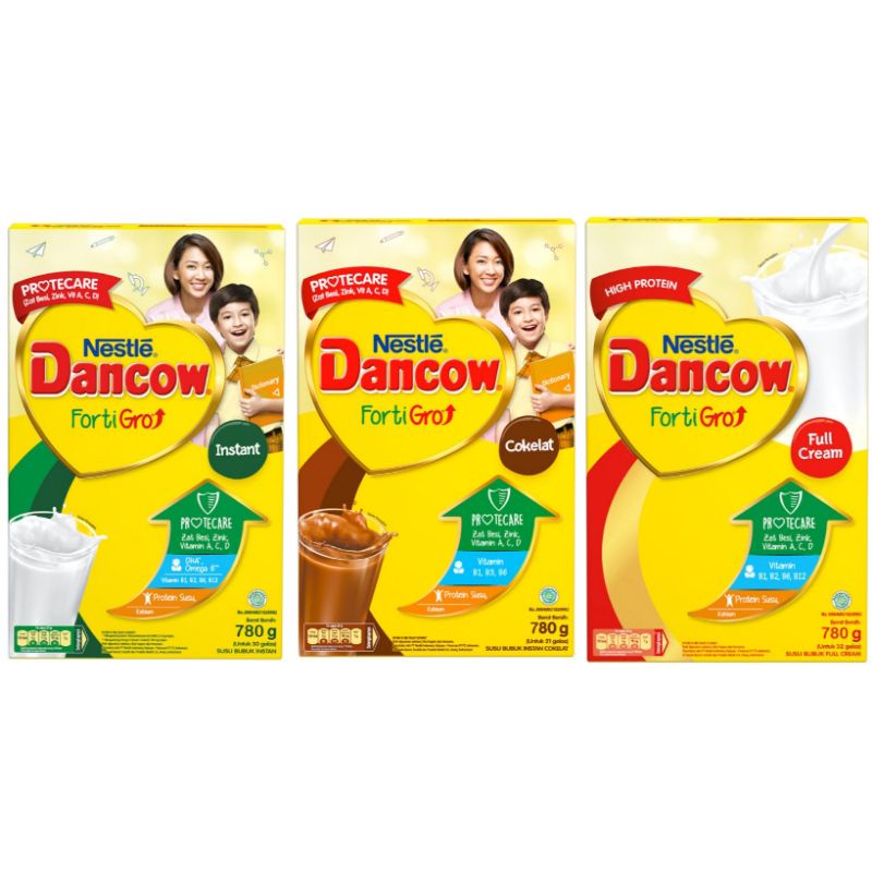 

(780g) DANCOW FortiGro Instant Cokelat Full Cream Box besar