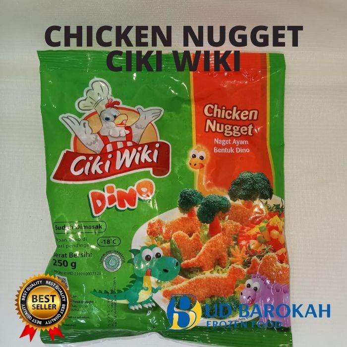 

Naget Ayam Chicken Nugget Dino Ciki Wiki 250 Gram