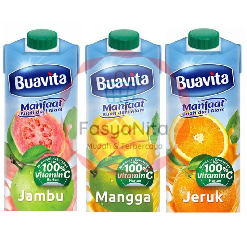 

(kirim instant) Buavita kemasan besar Jambu guava orange mangga jus buah