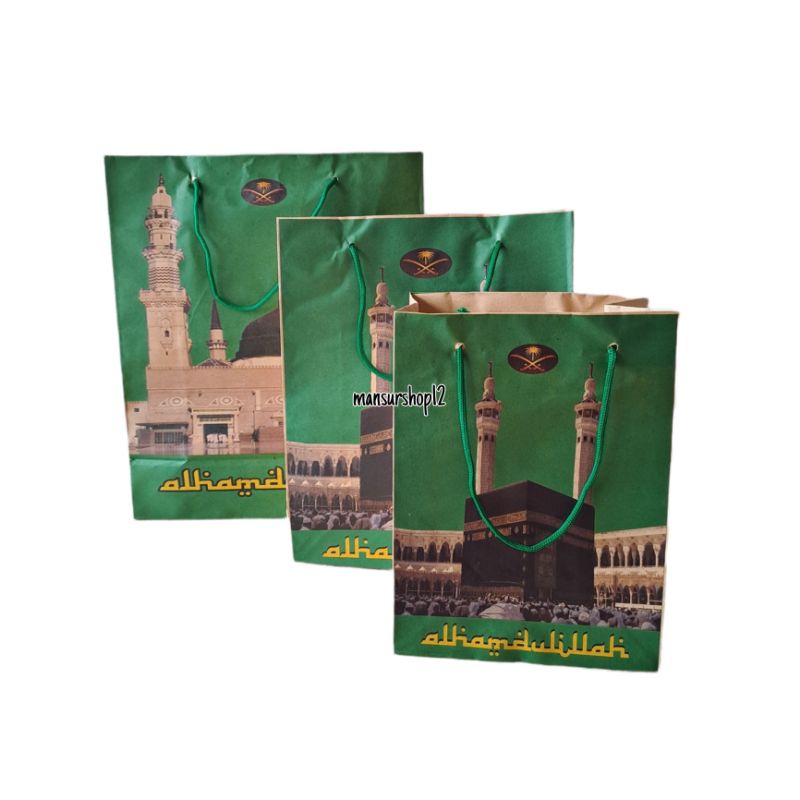 

Paper Bag Haji Umroh Isi 20pcs / 1 Kodi || OLEH OLEH HAJI UMROH