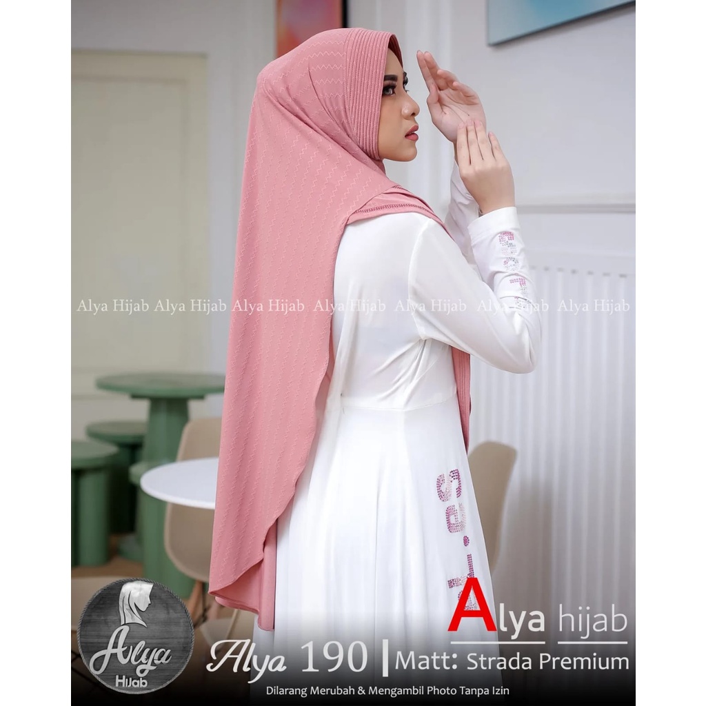 Jilbab Instan Jumbo Picot Alya190 By Aura Busana