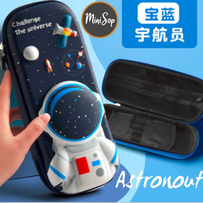 

Tempat Pensil Kotak Pensil Smiggle 3D Hardcase Marvel Karakter Anak - ASTRONOT - 3D