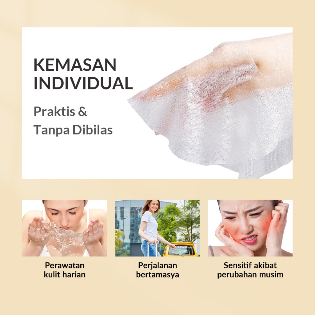 ★ BB ★ BIOAQUA Masker Wajah Nourish Sheet Mask Face Mask 28ml - Masker Muka - Facial Mask | BIO AQUA