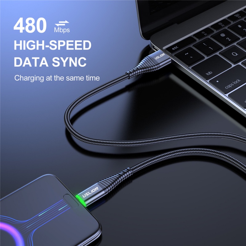 3a Pengisian Cepat Charger Kawat Pencahayaan LED Kabel USB Mikro Transfer Data Untuk Samsung Android Kabel Telepon Micro USB