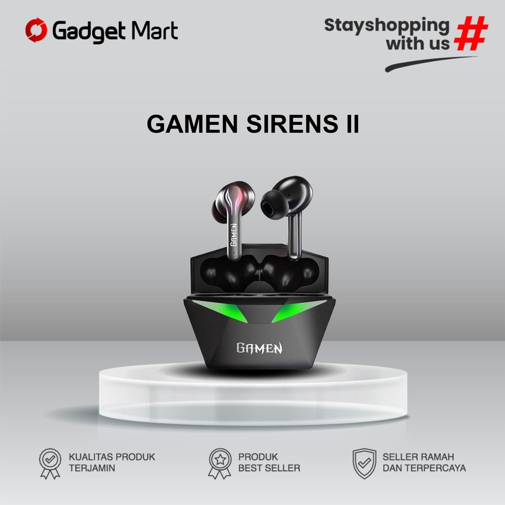 GAMEN Sirens II Headset Earphone TWS
