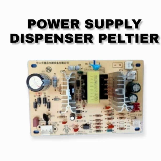 Komponen Sparepart Modul Power Supply 12Vdc Dispenser Peltier