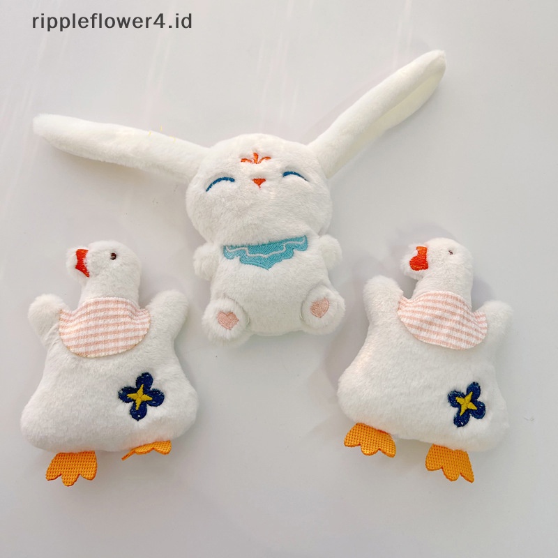 {rippleflower4.id} Lucu Kartun Mewah Pochacco Bros Strawberry Bear Kelinci Yang Indah Lencana Untuk Pakaian Gadis Pin Ransel Liontin Dekorasi Aksesoris~
