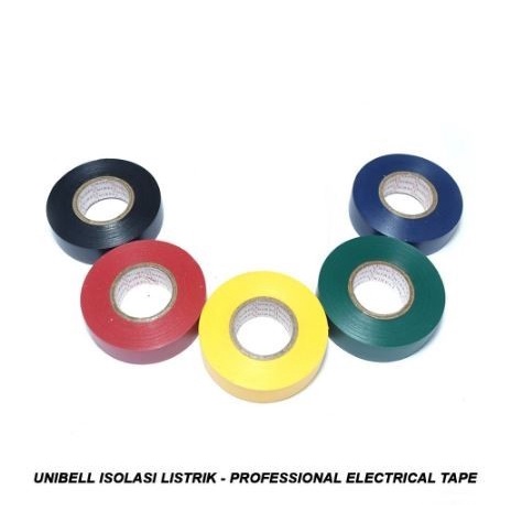 

ISOLASI LISTRIK UNIBELL WARNA 20 METER SOLASI PVC - putih y-tape