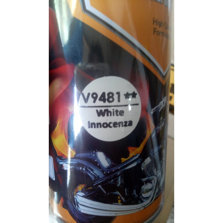 pilok pilox diton premium white innocenza 9481 400cc v9481** putih vespa 400cc cat semprot diton premium