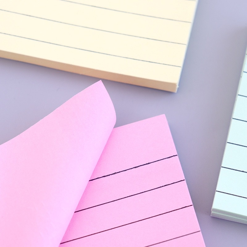 Sticky Notes Kertas Memo Notepad Tulis Bergaris OSM-ST0394