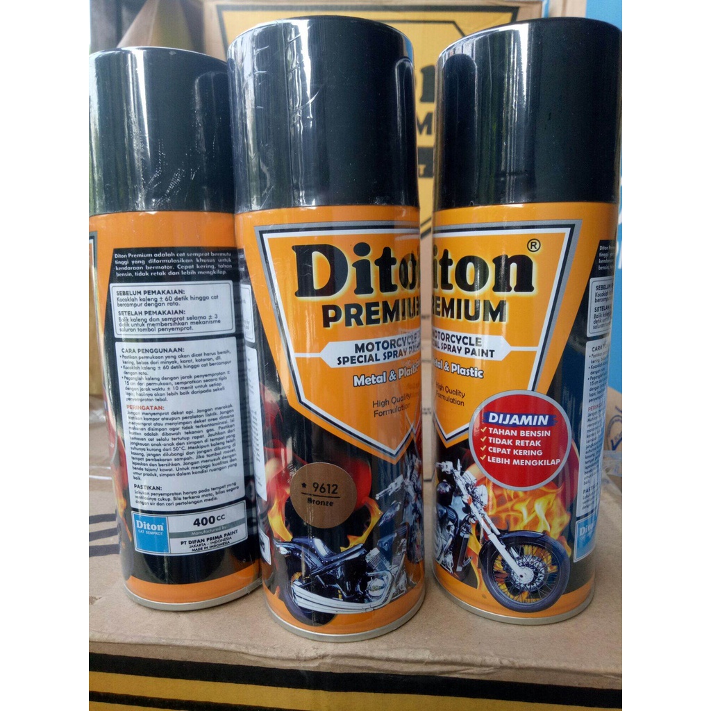 Pilok Pilok Diton Premium Bronze 9612 *9612 VG 9612* pilok velg emas 400cc cat semprot diton premium