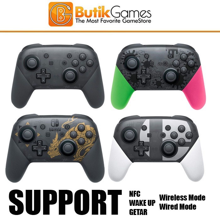 Stick Nintendo Switch Pro Controller Switch Wireless Ori Pabrik