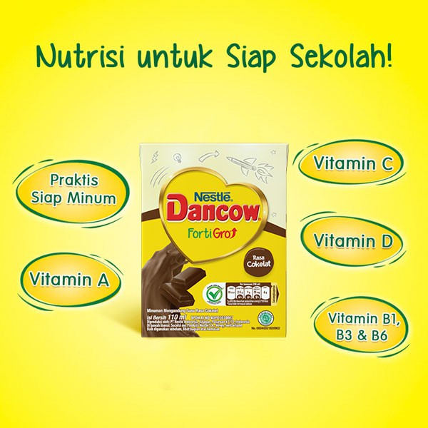 DANCOW FORTIGRO UHT 110ML / SUSU ANAK