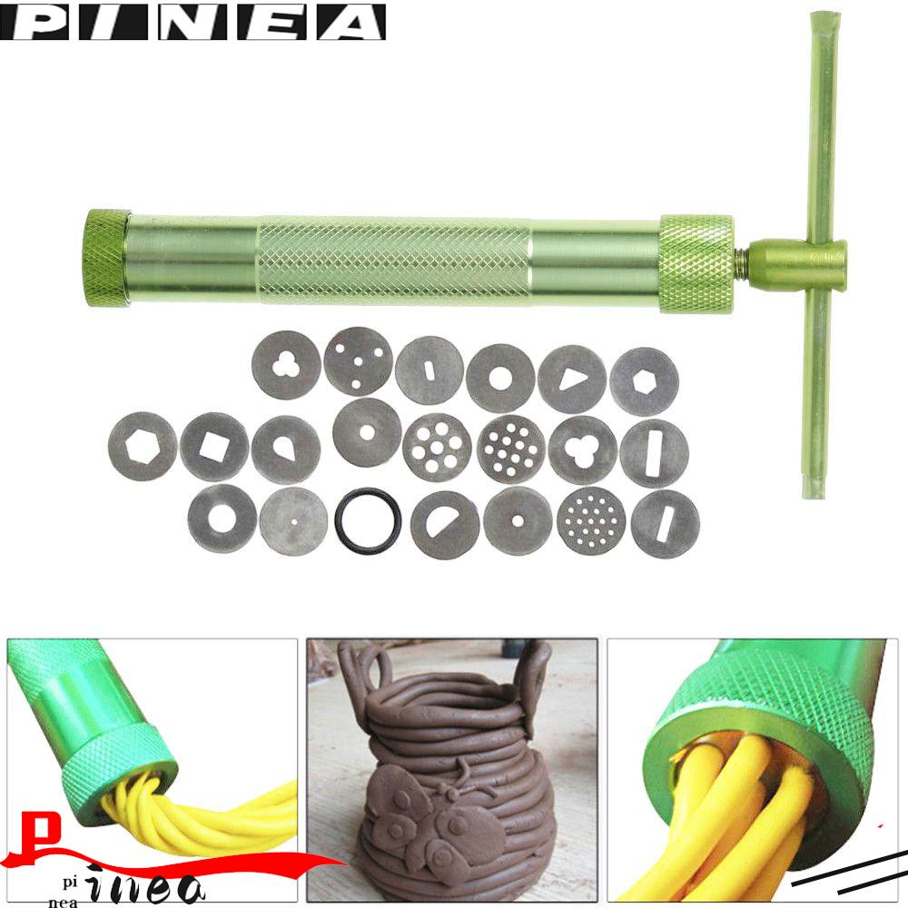 Nanas Tanah Liat Extruder Kerajinan Tangan Extrusion Discs Bagian Dekorasi Ekstruder Pasta Gula