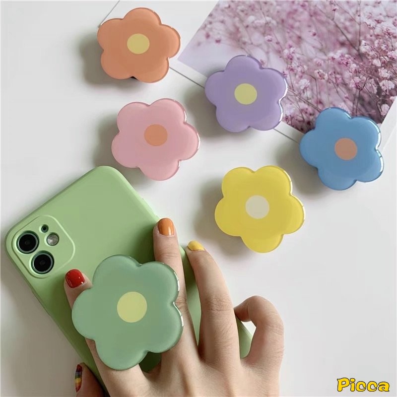 3d DIY Kartun Lucu Strawberry Bear Manyo Winnie The Pooh Bracket Phone Grip Holder Ring Universal Scalable Phone Stand Holder Korea Lovely SpongeBob Patrick Star Melody Pochacco