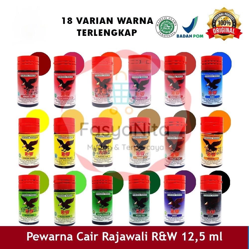 

Pewarna Makanan Kue Rajawali R&W RW 12,5 ml