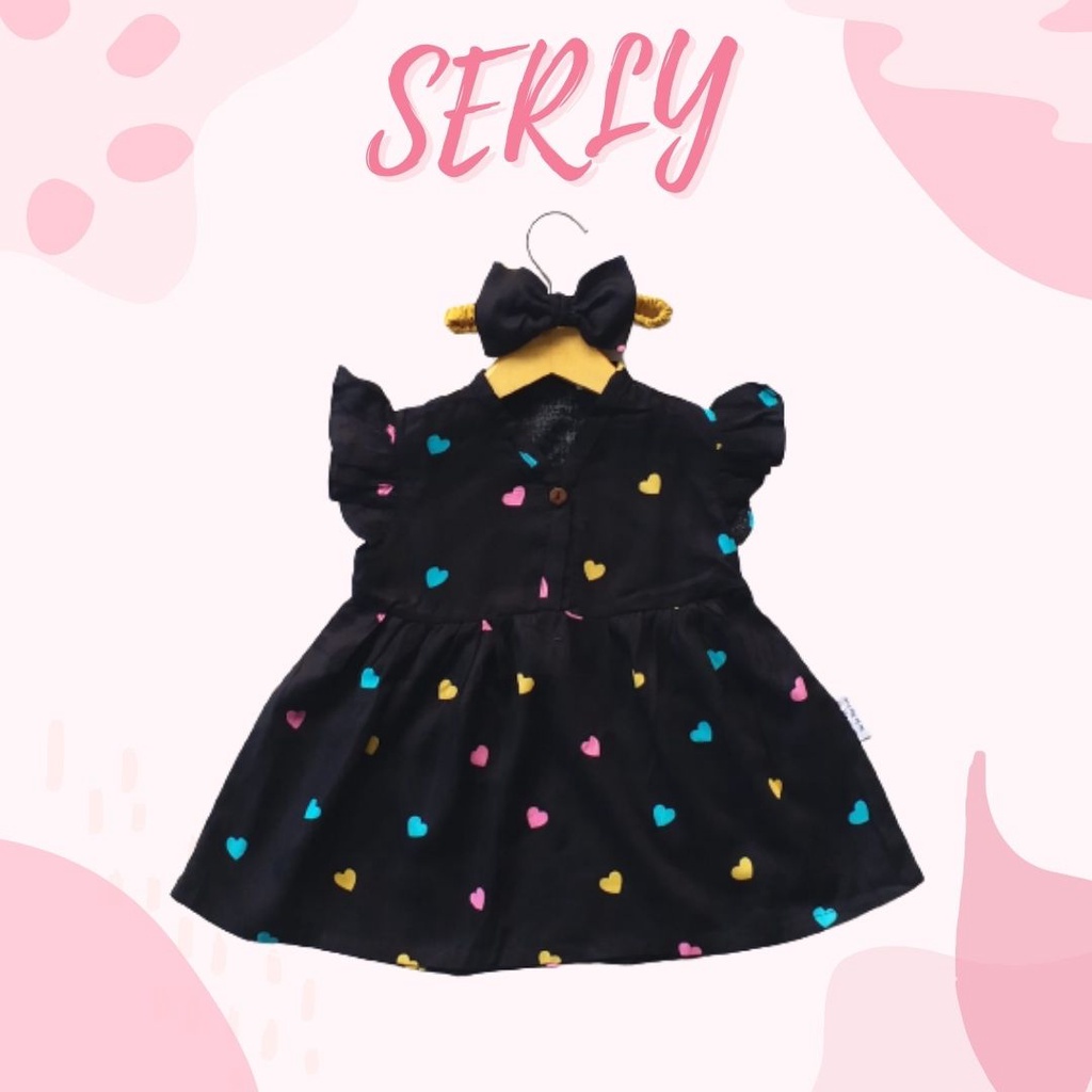 Alfiana - Gaun Pesta Baby Perempuan Murah Model Terbaru Baju Pesta Bayi Anak Cewek Kekinian