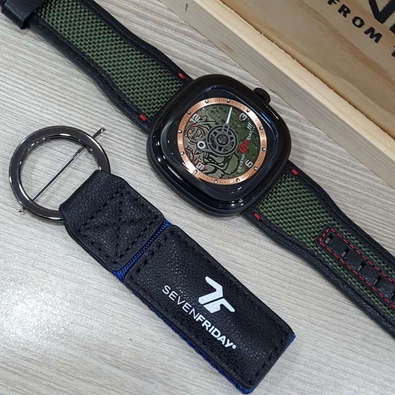 HAPPYFASHION  Jam Tangan Sevenfriday-SF T3/04 NFC Aktif Automatic GARANSI TOKO