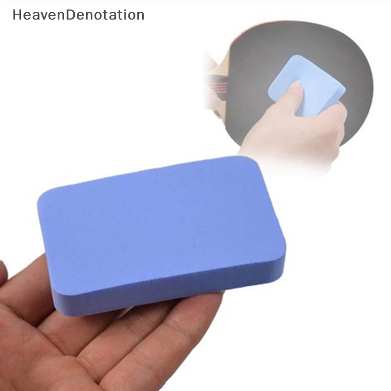 [HeavenDenotation] Karet Tenis Meja Cleaner Tenis Meja Karet Cleaning Sponge Raket Care HDV