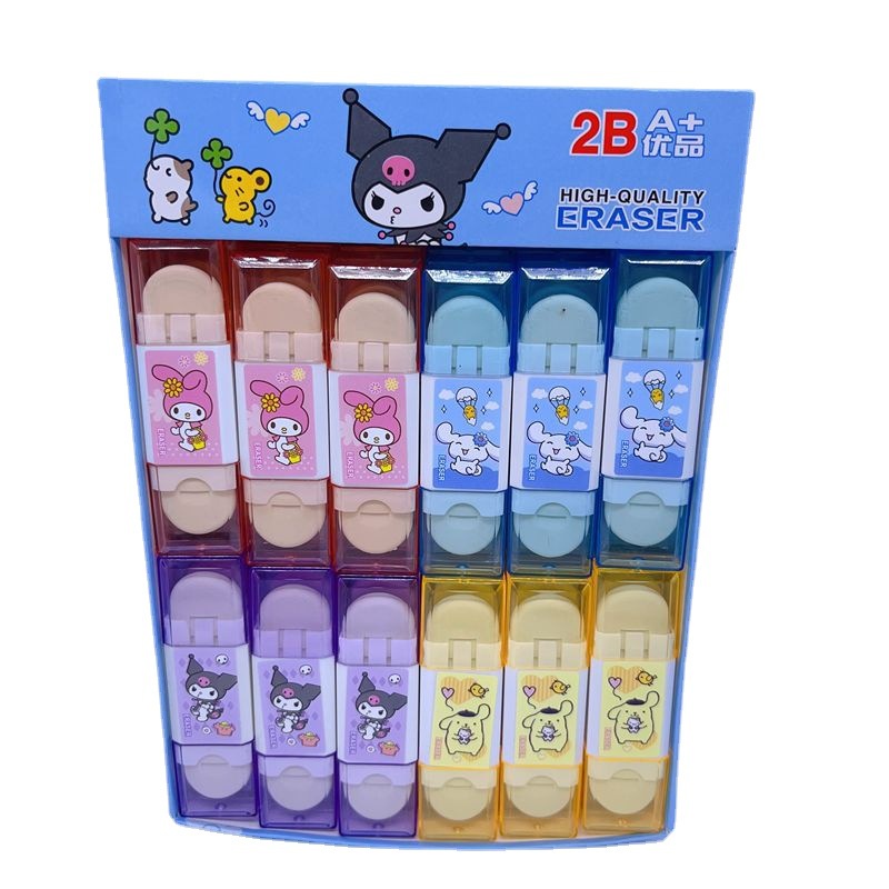 penghapus 2 kepala sanrio / koje eraser cinnamoroll kuromi melody