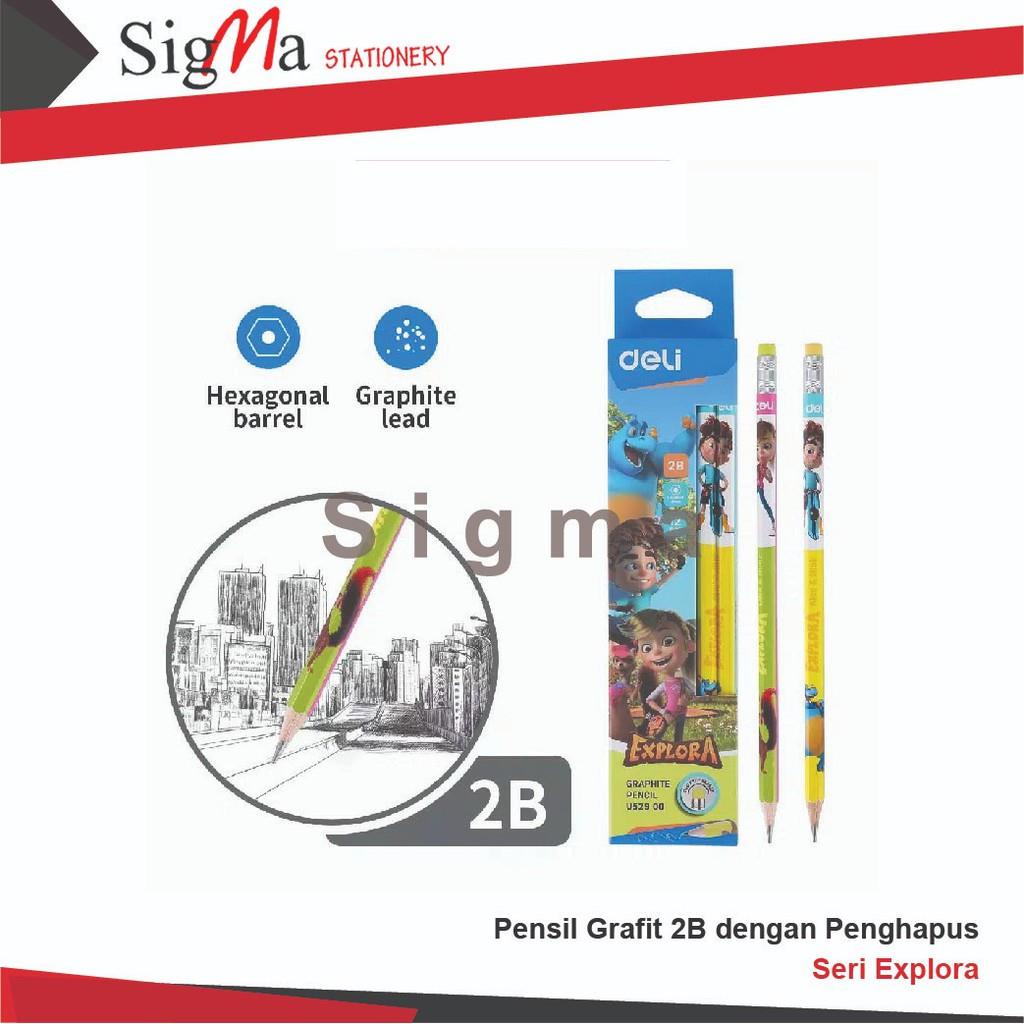 

Pensil Sketsa 2B Seri Explora EU52900 (pcs)