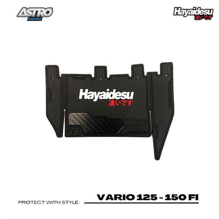 Penahan Lumpur Vario 125 Vario 150 Hayaidesu Mudflap Aksesoris Variasi - Biru