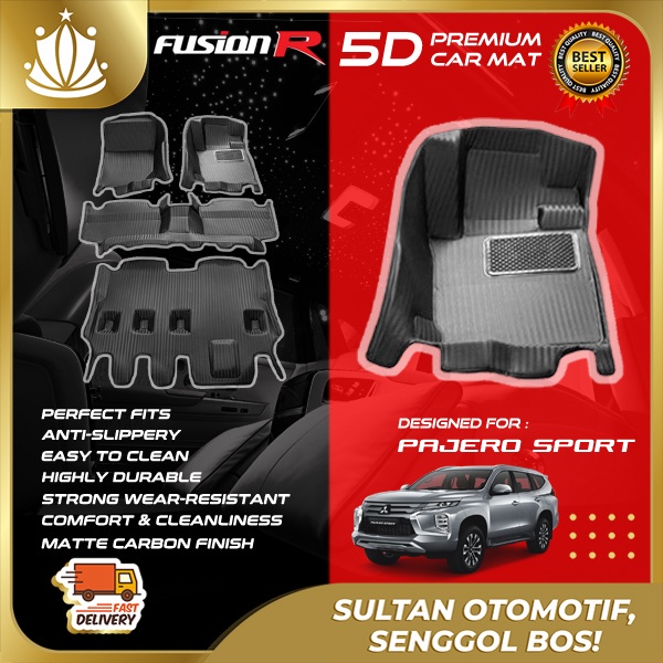 Fusion R Karpet Mobil 5D All New Pajero Sport  Premium