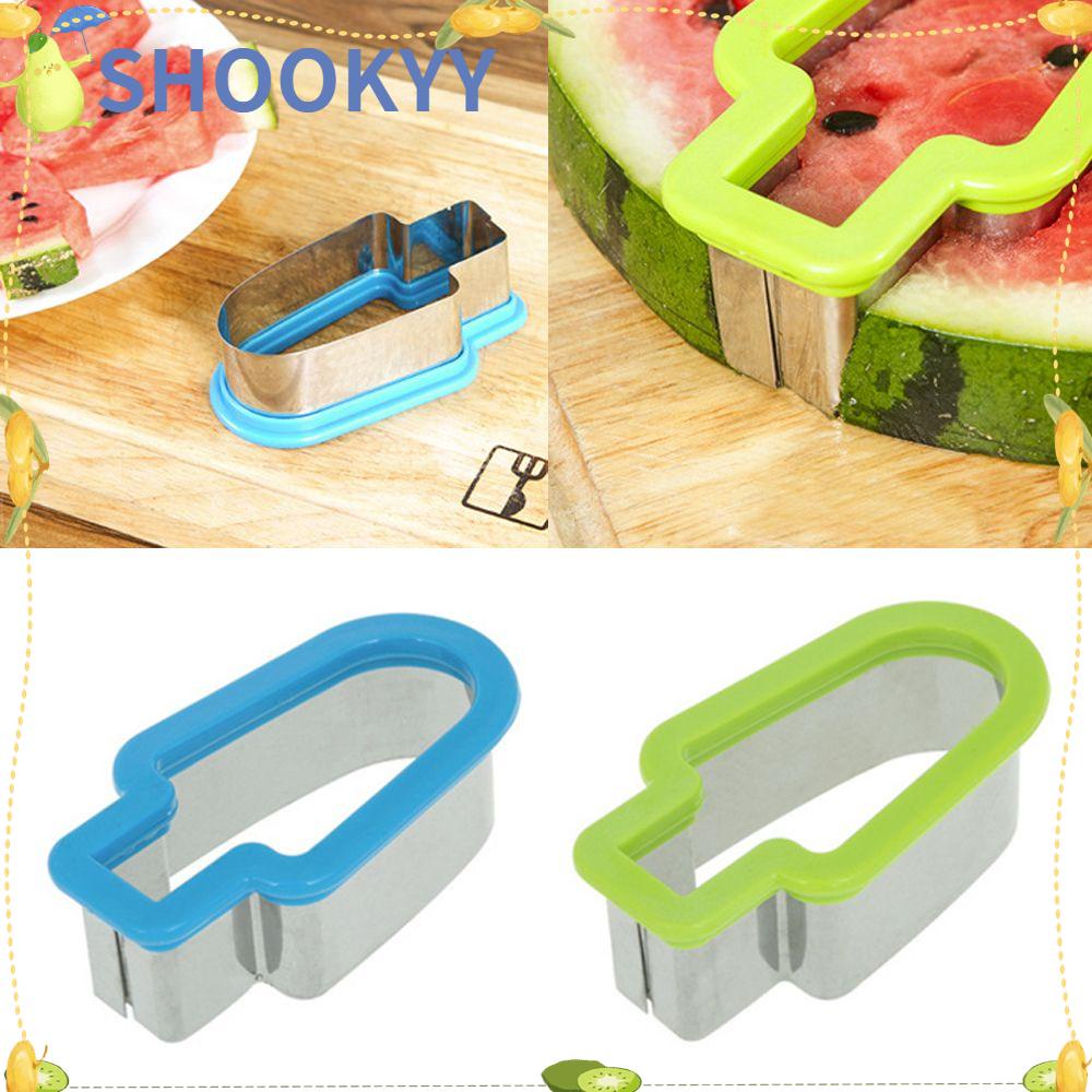 Chookyy Cetakan Pemotong Semangka Gadget Cookie Kitchen Tools Fruit Slicer