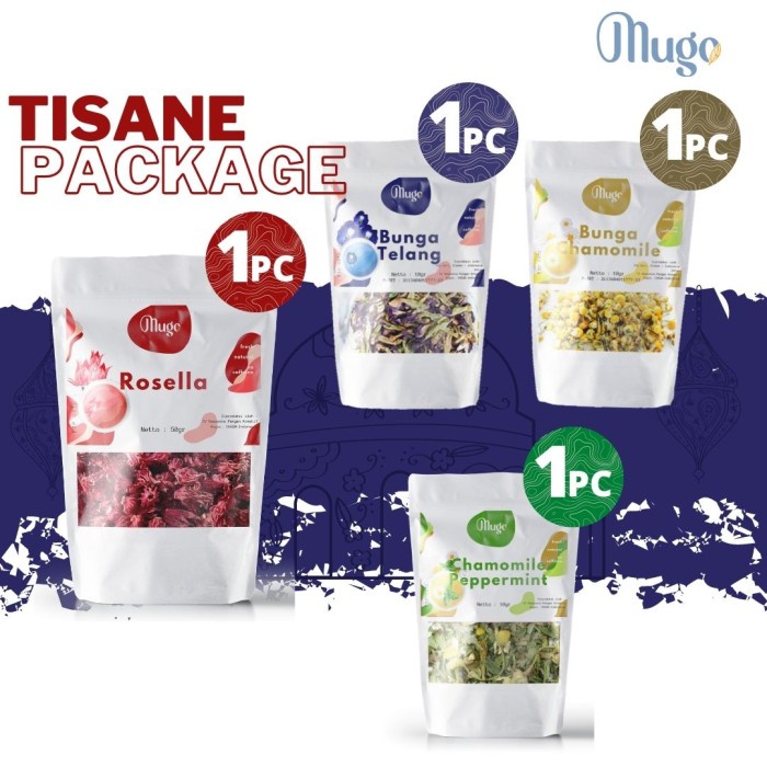 

N.E.W Paket Special Tea (Chamomile, Telang, Mint, Rosella) Natural
