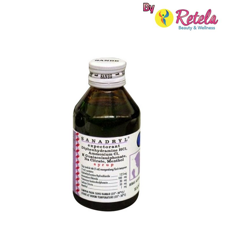 SANADRYL EXPECTORANT SYRUP 60ML