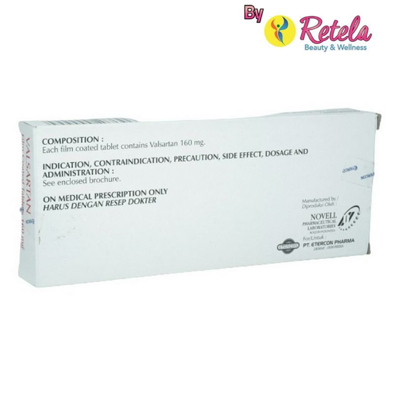 VALSARTAN 160MG 1 STRIP 10 TABLET