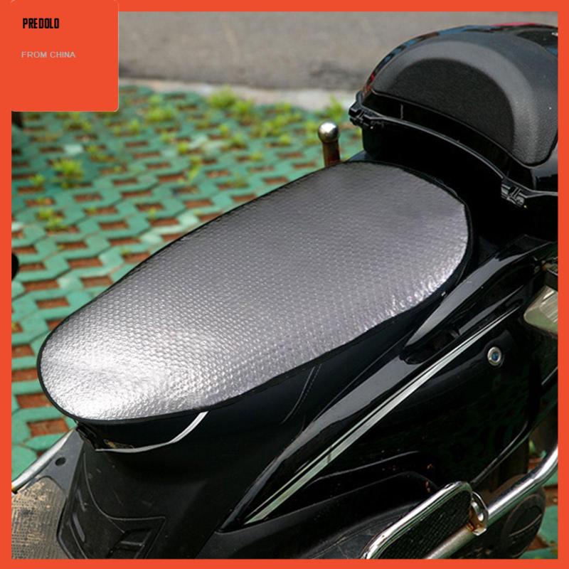 [Predolo] Cover Jok Motor Anti Slip Nyaman Sarung Pelindung Kursi Bahan Kulit PU