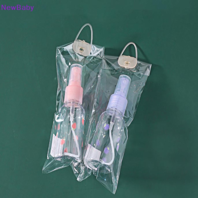 Newbaby Botol Kosong Isi Ulang Plastik Transparan Travel 25ml ID