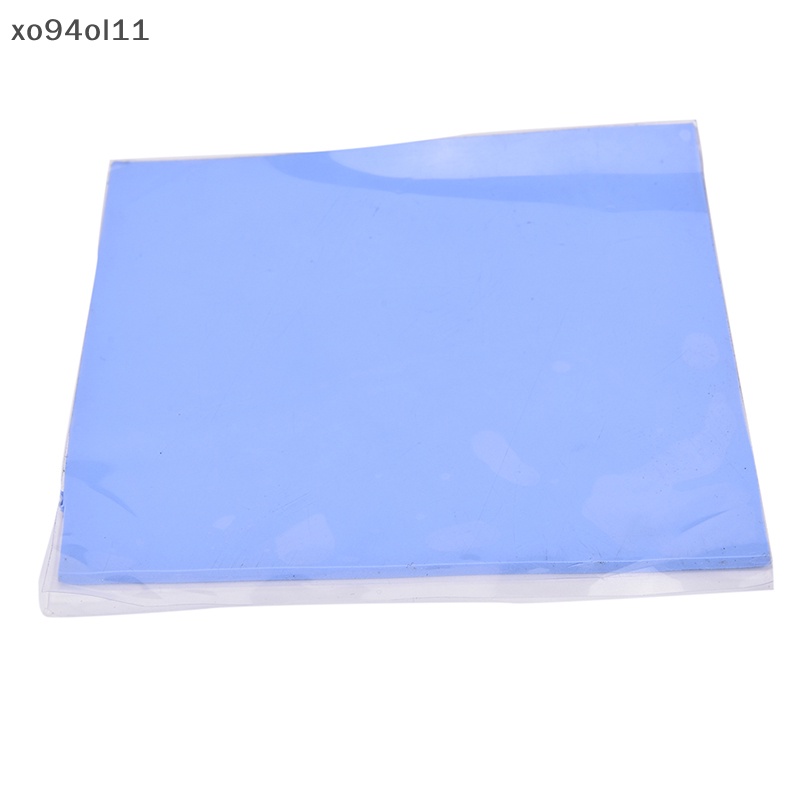 Xo Biru GPU CPU Heatsink Pendingin Thermal Conductive Silicone Pad 100mmx100mmx2mm OL