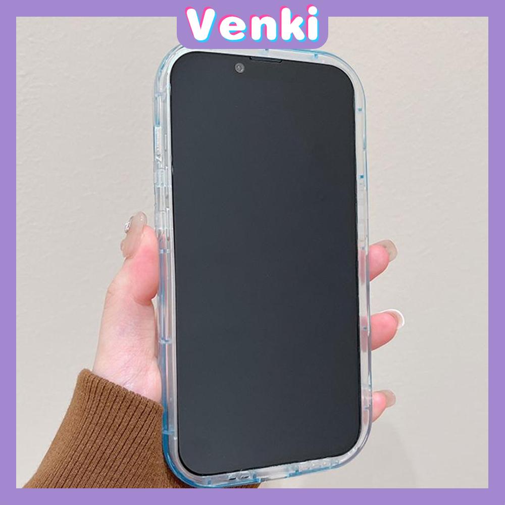 Venki - Untuk Iphone11 iPhone Case Laser Reflektif Bening Case TPU Lembut Shockproof Airbag Case Cute Surfing Critter Kompatibel Dengan Iphone14 13 Pro Max 12 Pro Max XR XR 7Plus 8Plus