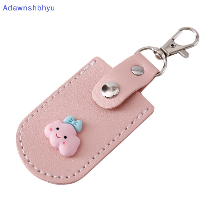 Adhyu 1Pc Warna Lucu Kulit Tempat Kartu Akses Dompet Fashion Mini Cards Cover ID