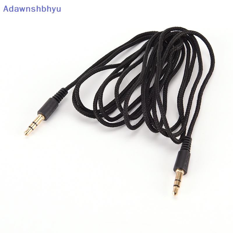 Adhyu Kabel aux 2m 3.5mm male to male Alat Bantu audio Musik Suara stereo ID