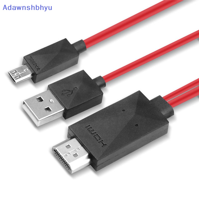 Adhyu Adapter Kabel TV Micro USB To HDMI 1080P HD Untuk Hp Android Samsung ID