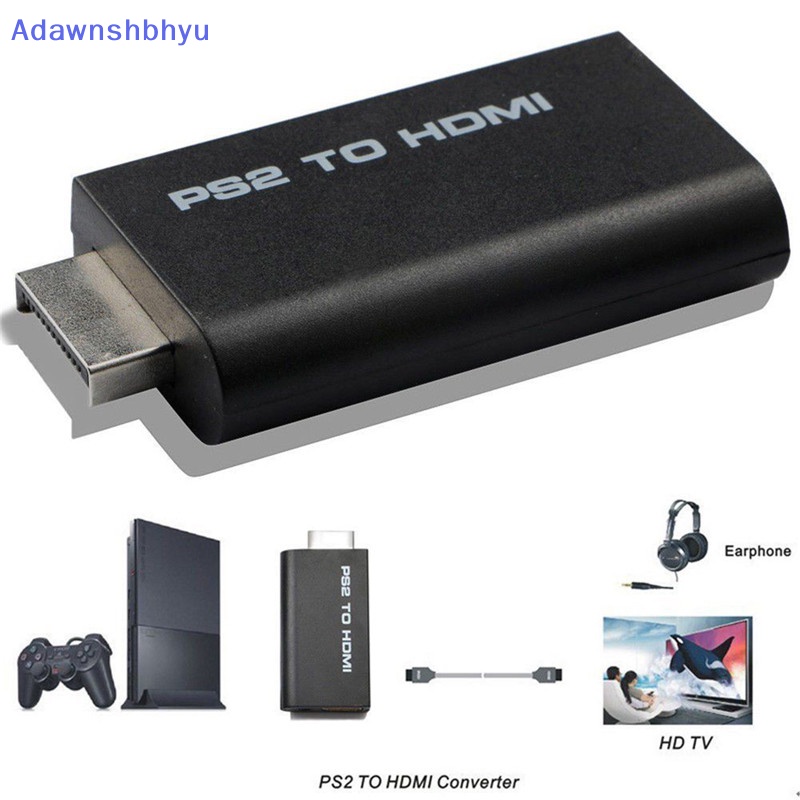 Adhyu HDV-G300 PS2 To HDMI 480i /480p /576i Audio Video Converter Adapter Untuk PSX PS4 ID