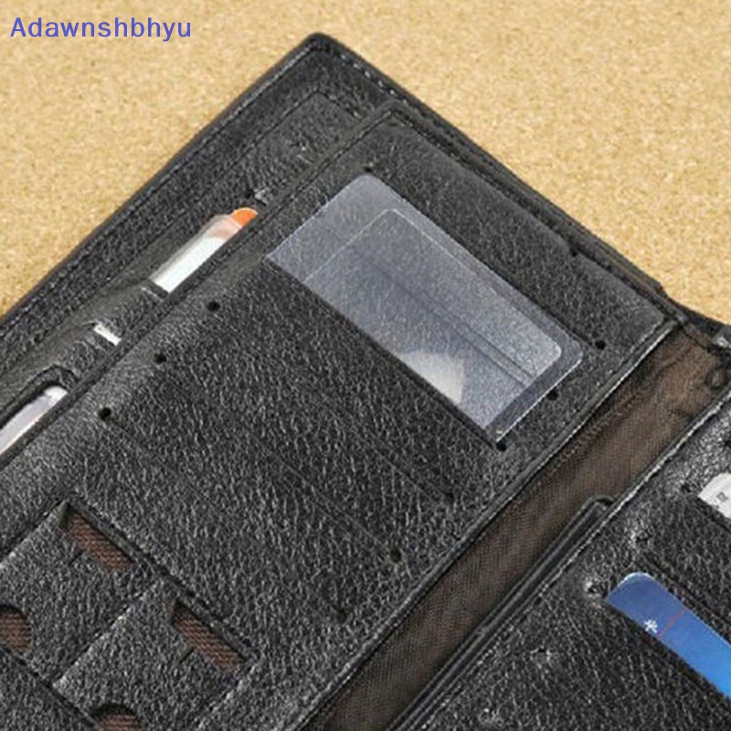 Adhyu 5pcs Kartu Kredit Ukuran 3* Pembesar Membaca Kaca Pembesar Saku Magnifier ID