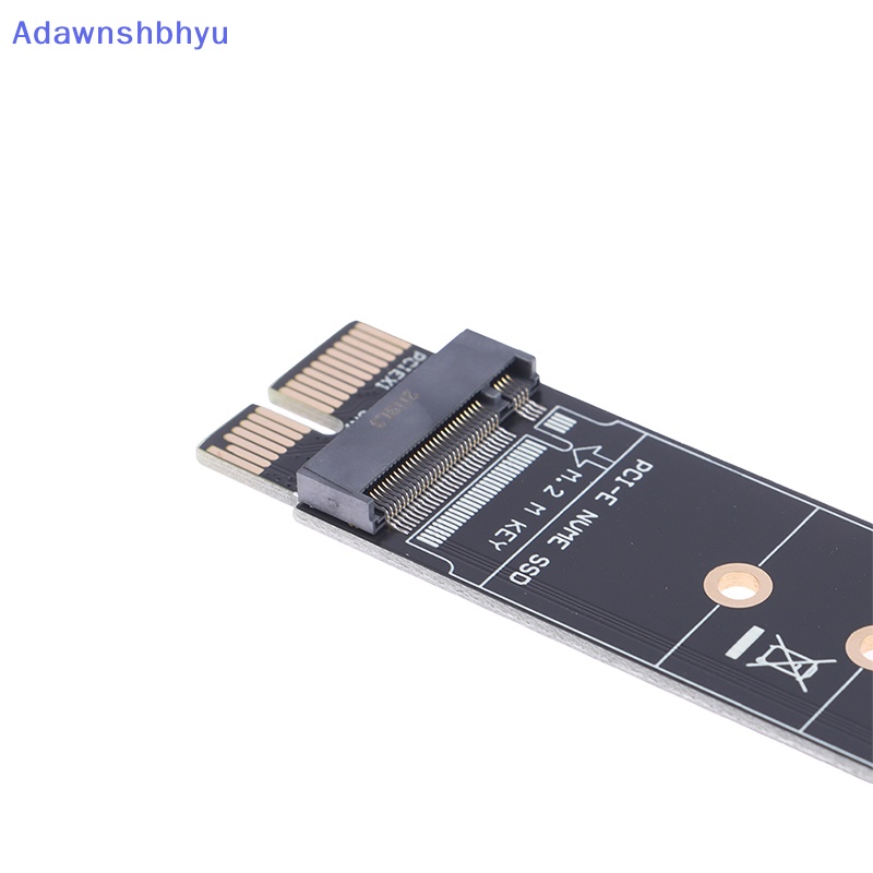 Adhyu Adaptor PCIE to M2 NVMe SSD M2 PCIE X1 Raiser PCI-E PCI Express M Key Connector ID