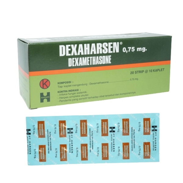 DEXAHARSEN 0.75MG 1 BOX