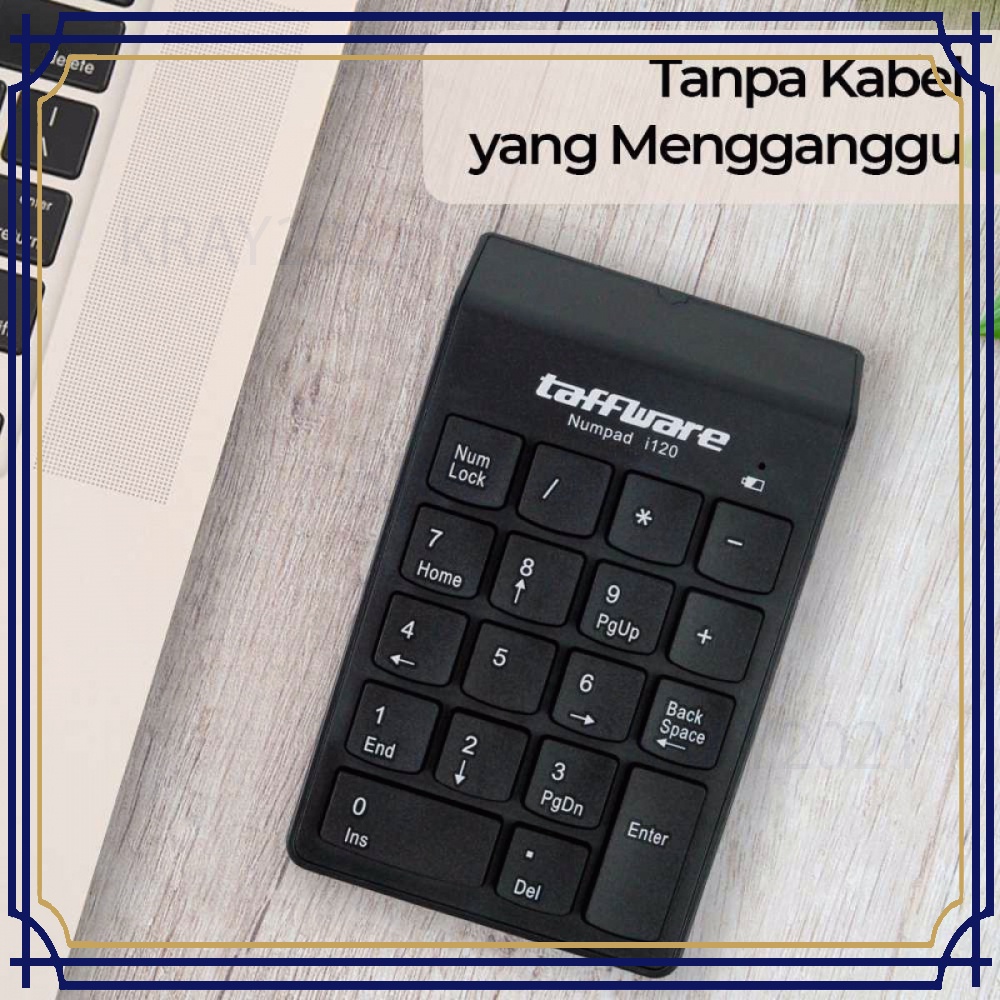 Taffware Keypad Numeric Wireless 2.4 GHz 10 Meter KB010