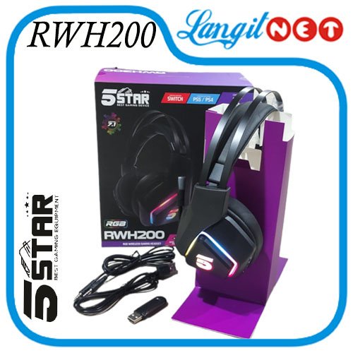 RWH200 5STAR GAMING WIRELESS HEADSET